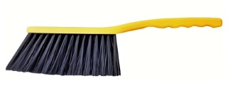 Brosse de comptoir 14'' avec brins en polypropylène noir